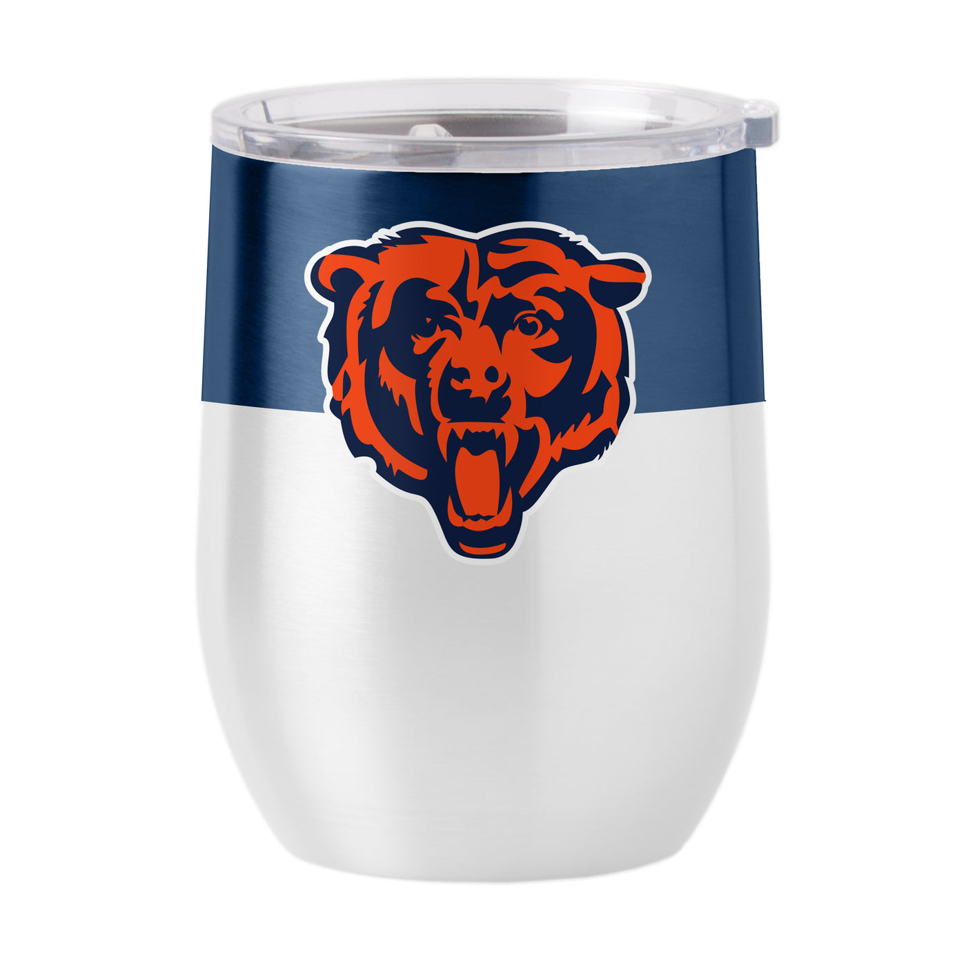 Chicago Bears 16oz Colorblock Stainless Curved Beverage