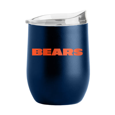 Chicago Bears 16oz Flipside Powder Coat Curved Beverage