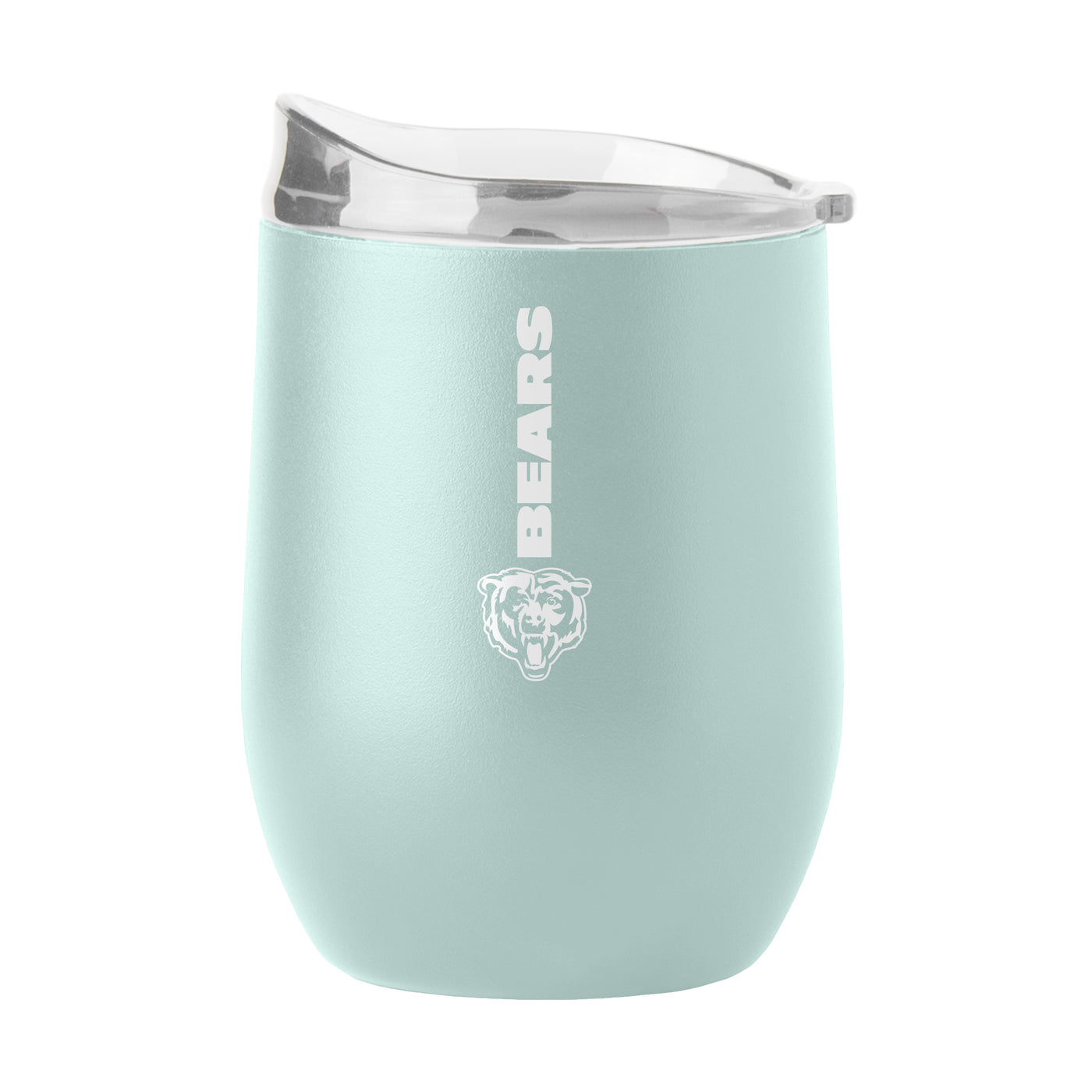 Chicago Bears 16oz Vertical Powder Coat Curved Beverage