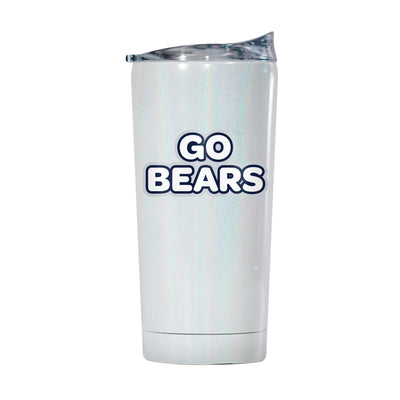 Chicago Bears 20oz Bubble Iridescent Tumbler - Logo Brands