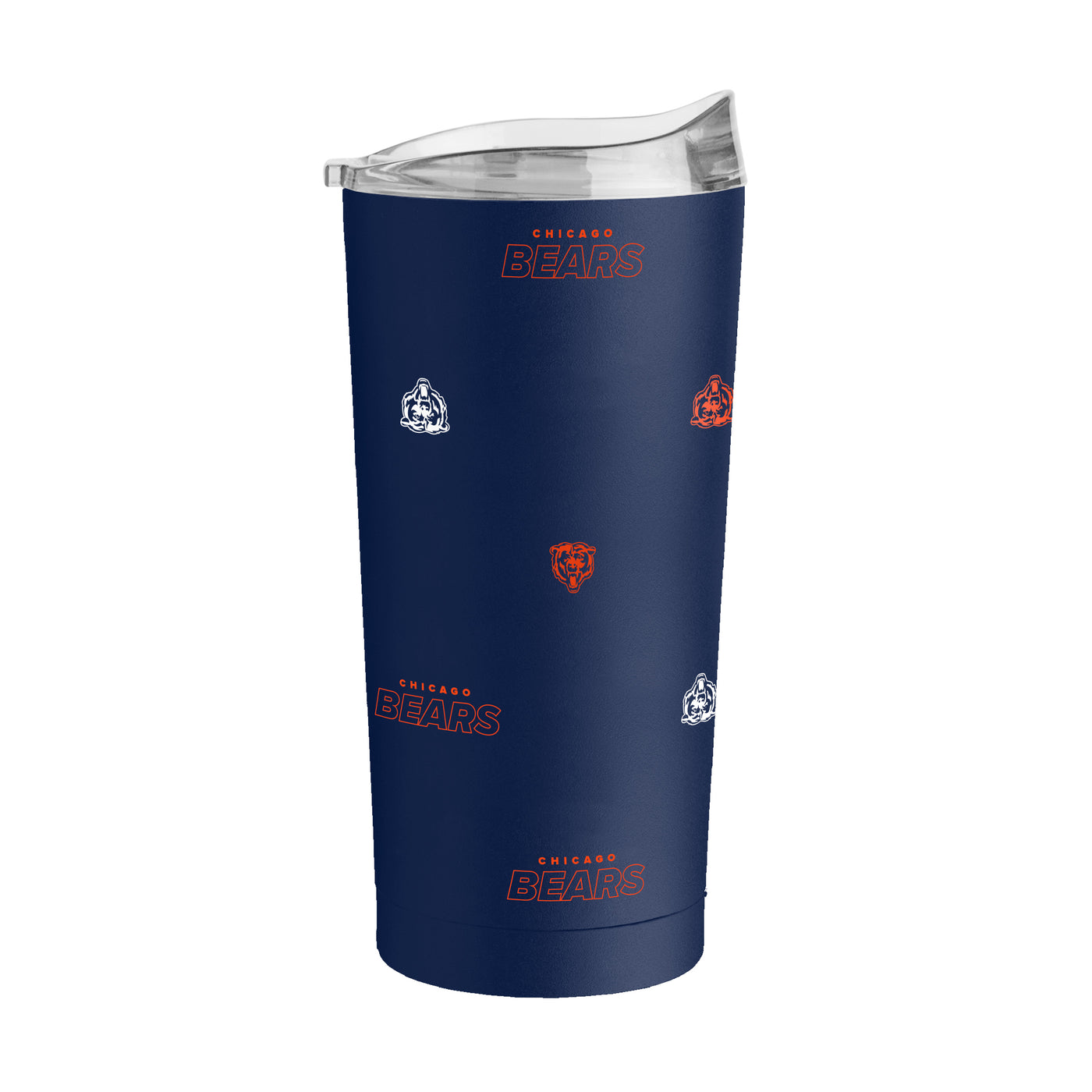 Chicago Bears 20oz Step And Repeat Powder Coat Tumbler