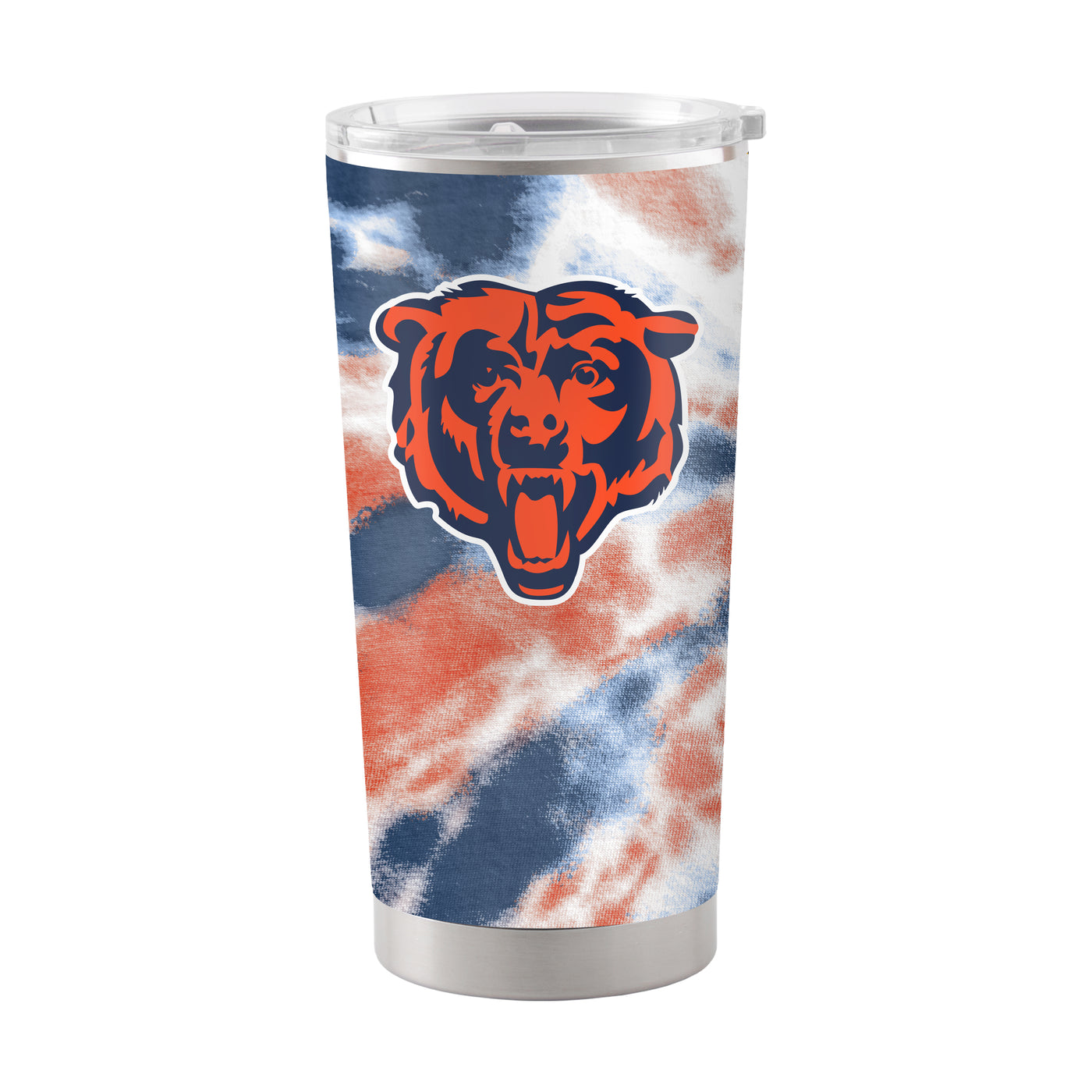Chicago Bears 20oz Tie Dye Stainless Steel Tumbler