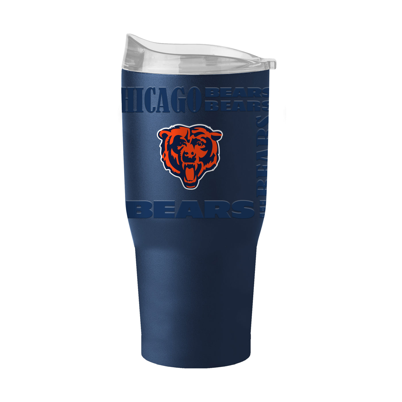 Chicago Bears 30oz Replay Powder Coat Tumbler