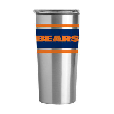 Chicago Bears Stripe 20 oz Fusion Tumbler