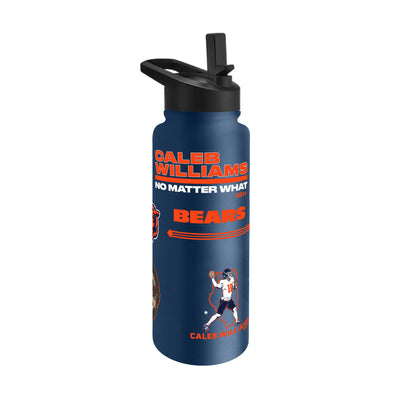 Chicago Bears/Breaking T 34oz Caleb Williams Native Quencher Bottle