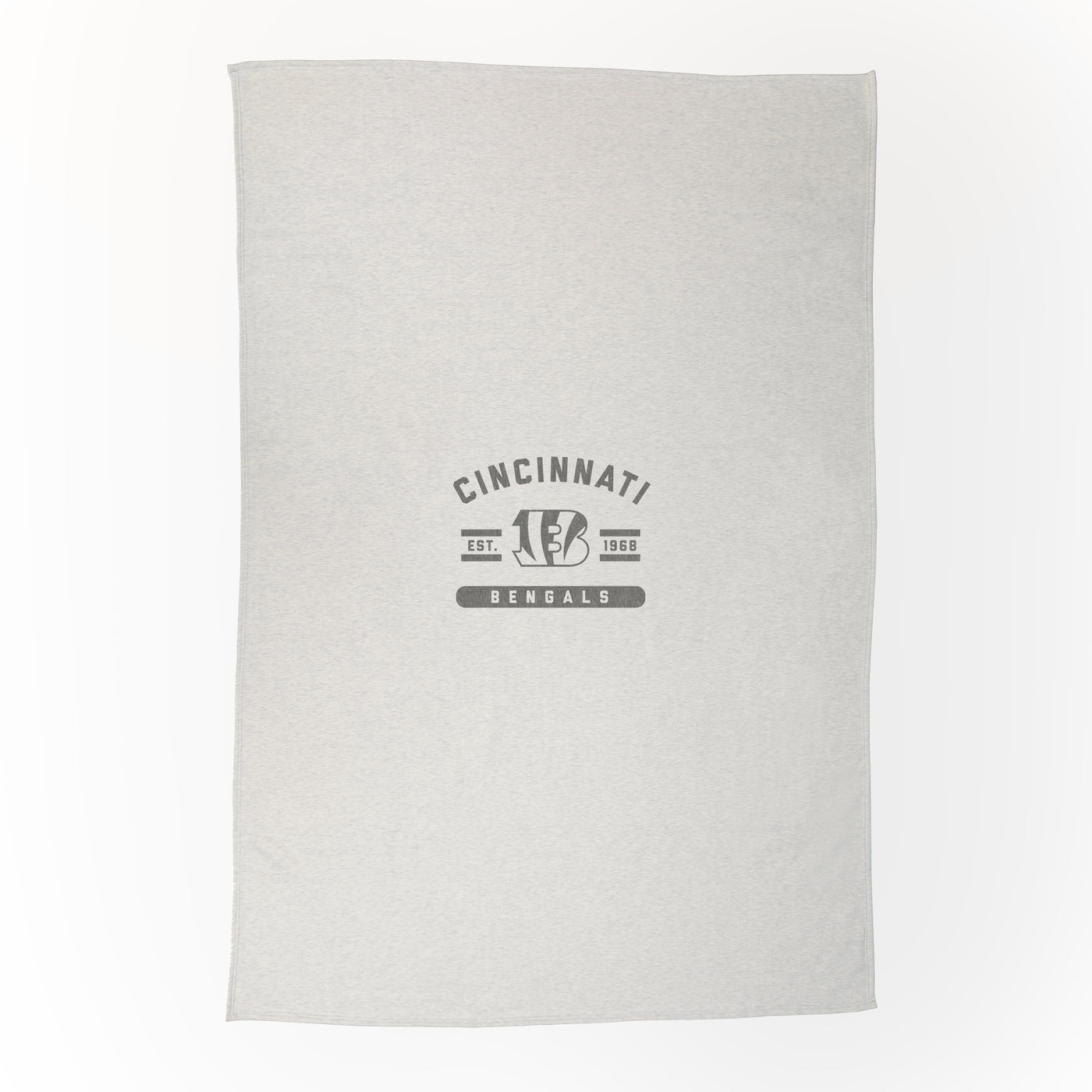 Cincinnati Bengals Oatmeal Sweatshirt Blanket
