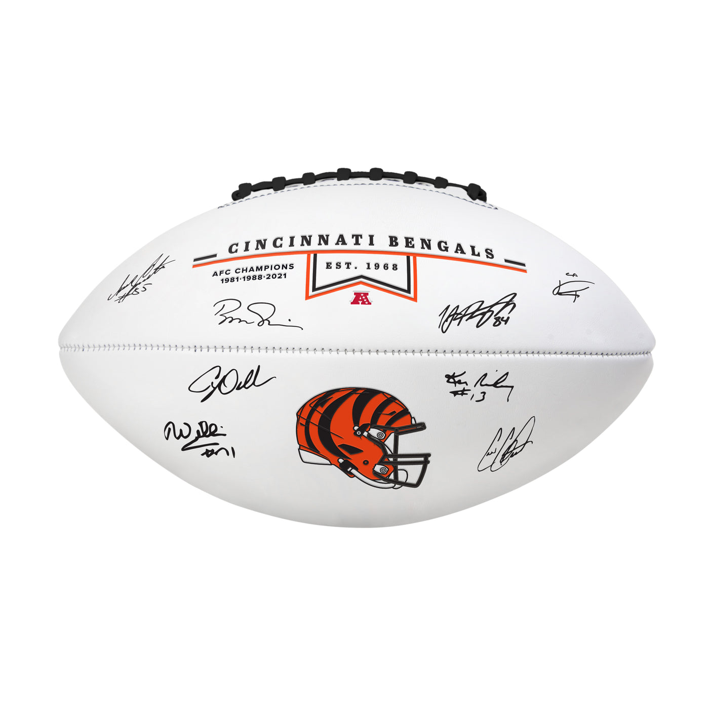 Cincinnati Bengals Autograph Signature Football