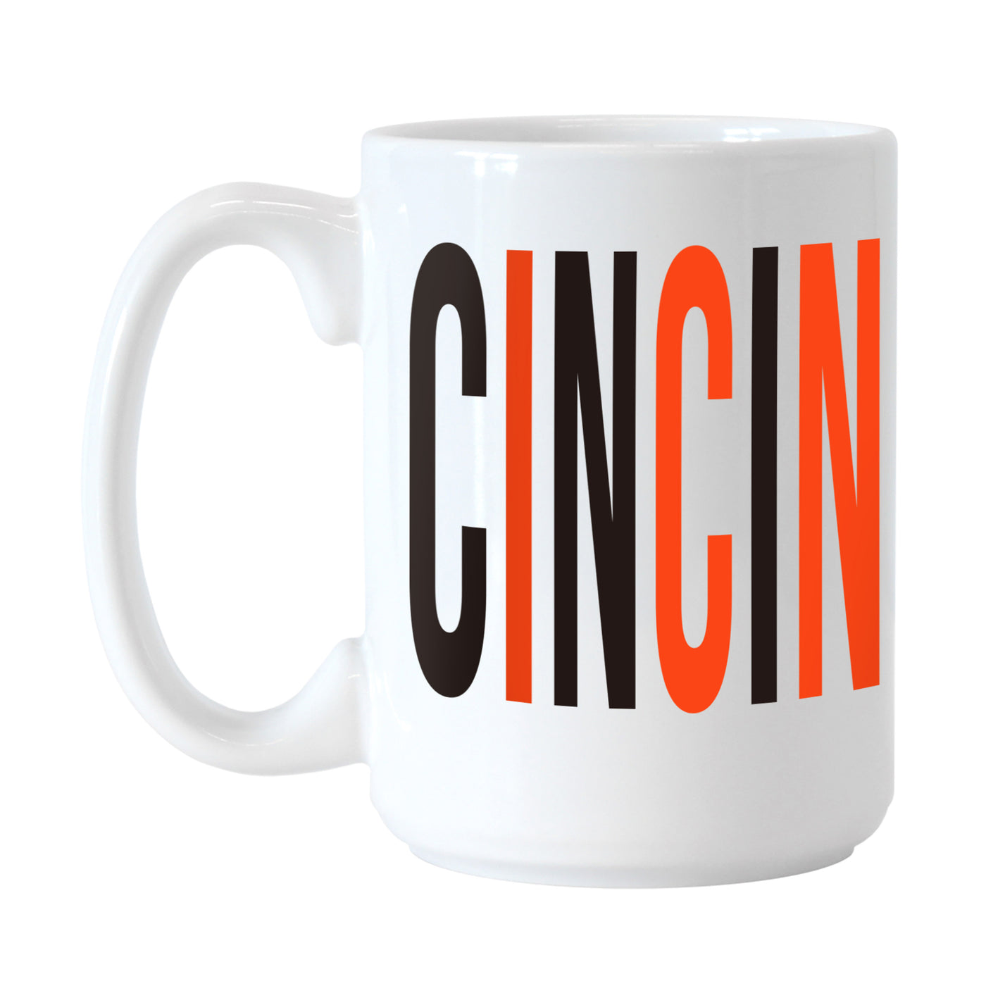 Cincinnati Bengals 15oz Overtime Sublimated Mug