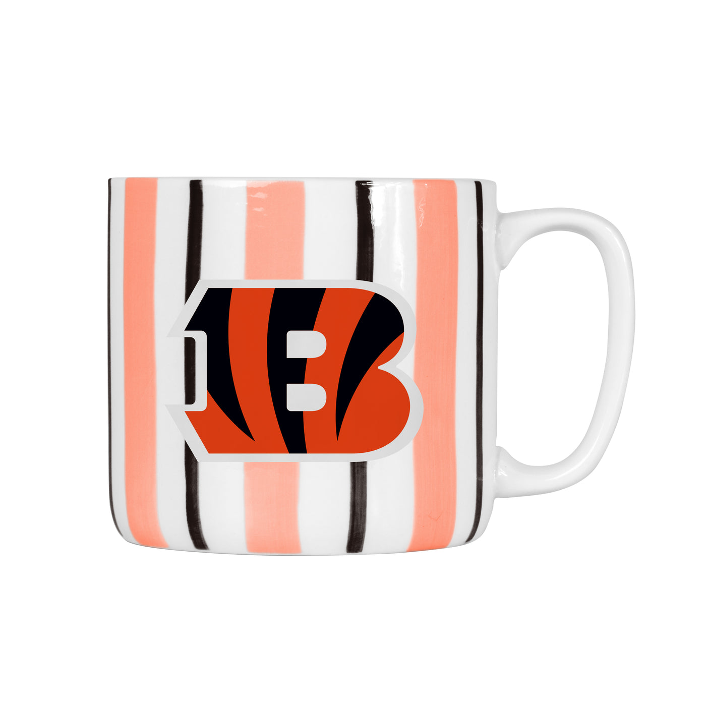 Cincinnati Bengals 16oz Brushstroke Stripe Mug