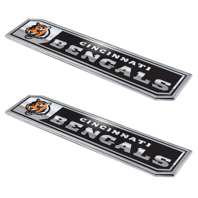 NFL - Cincinnati Bengals Embossed Truck Emblem 2-pk