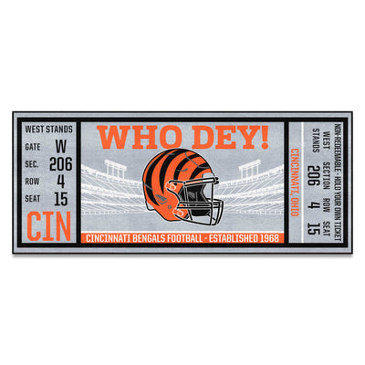 NFL - Cincinnati Bengals Ticket Runner