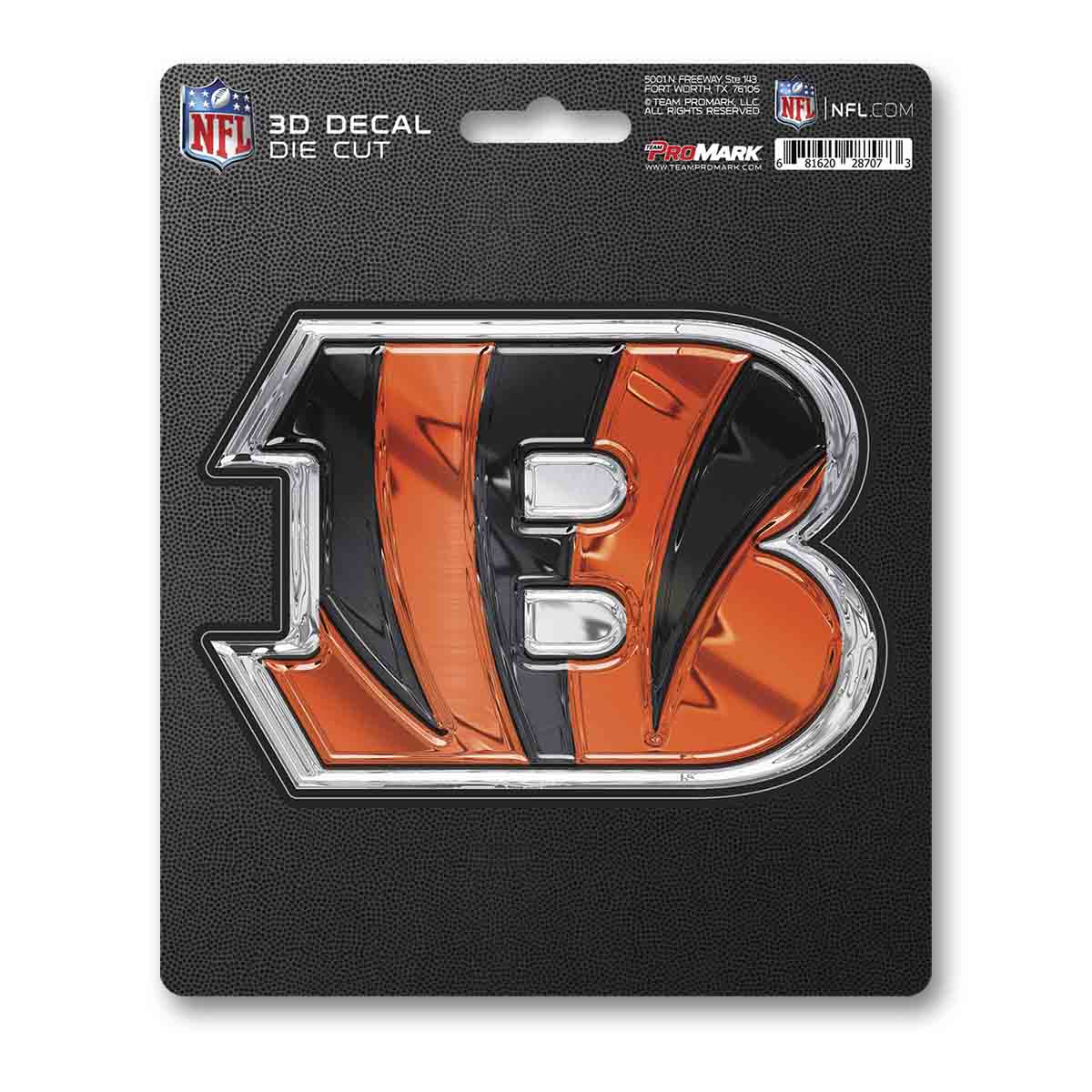 NFL - Cincinnati Bengals 3D Decal