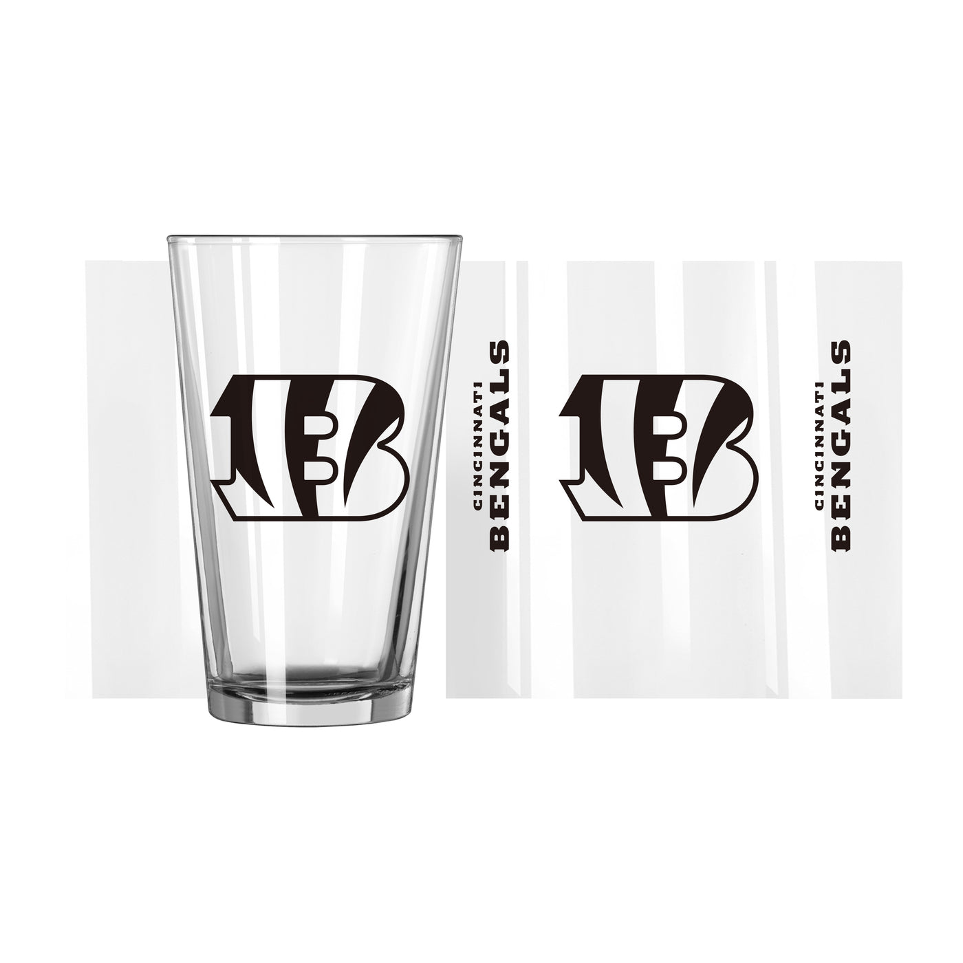 Cincinnati Bengals 16oz Gameday Pint Glass - Logo Brands