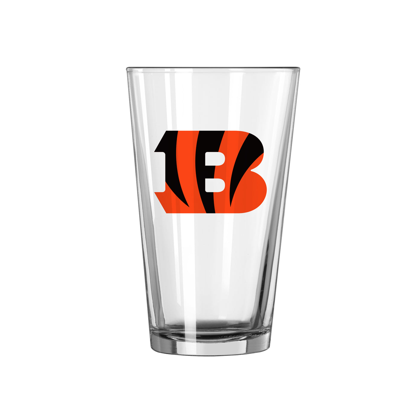 Cincinnati Bengals 16oz Swagger Pint Glass - Logo Brands
