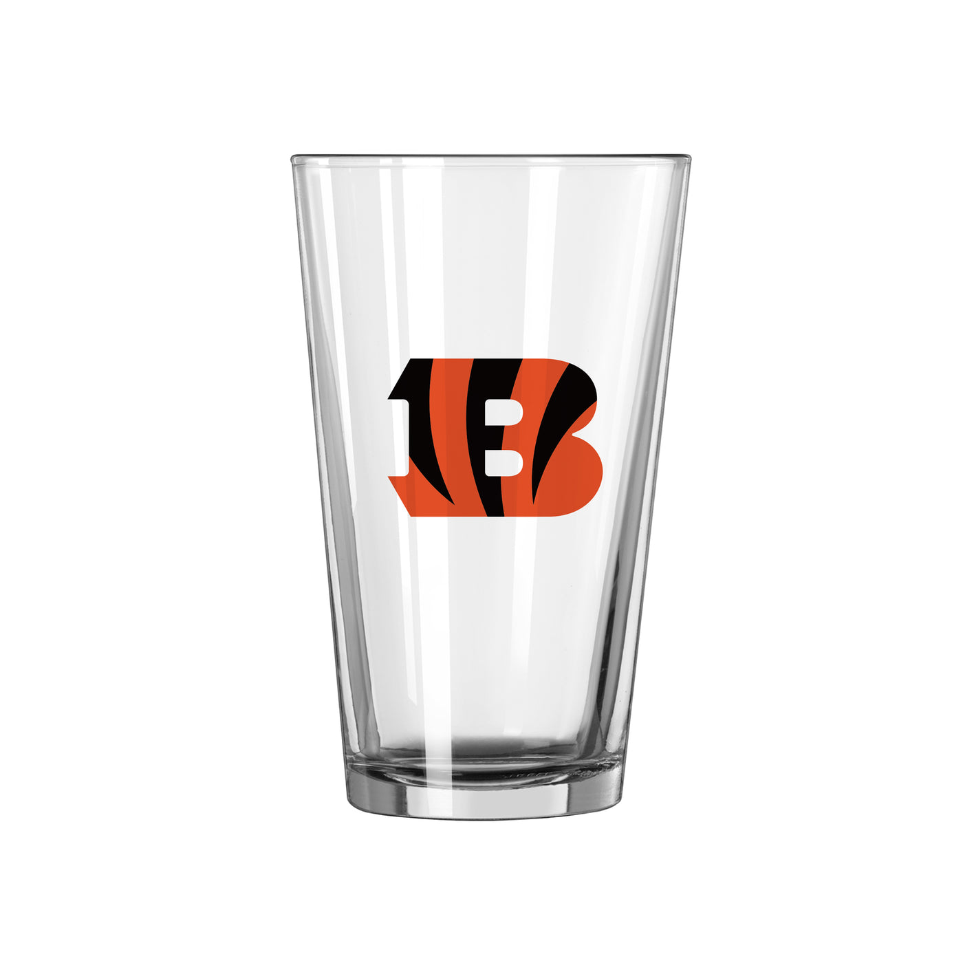 Cincinnati Bengals 16oz Logo Pint Glass - Logo Brands