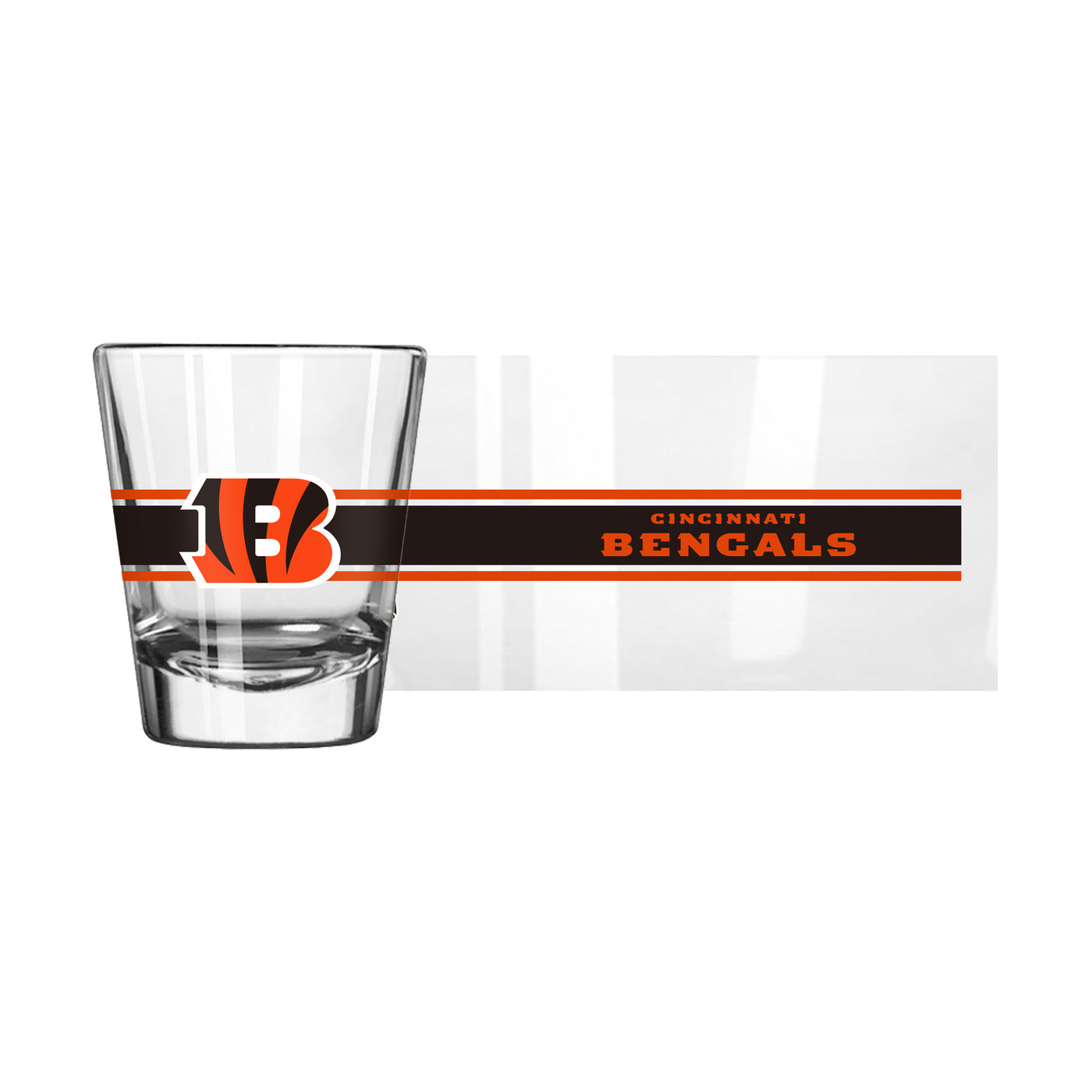 Cincinnati Bengals 2oz Stripe Shot Glass