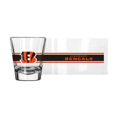 Cincinnati Bengals 2oz Stripe Shot Glass
