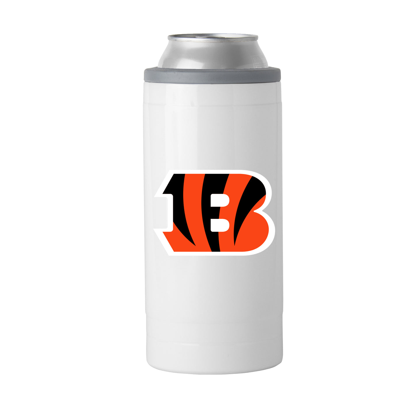 Cincinnati Bengals Letterman 12 oz Slim Can Coolie
