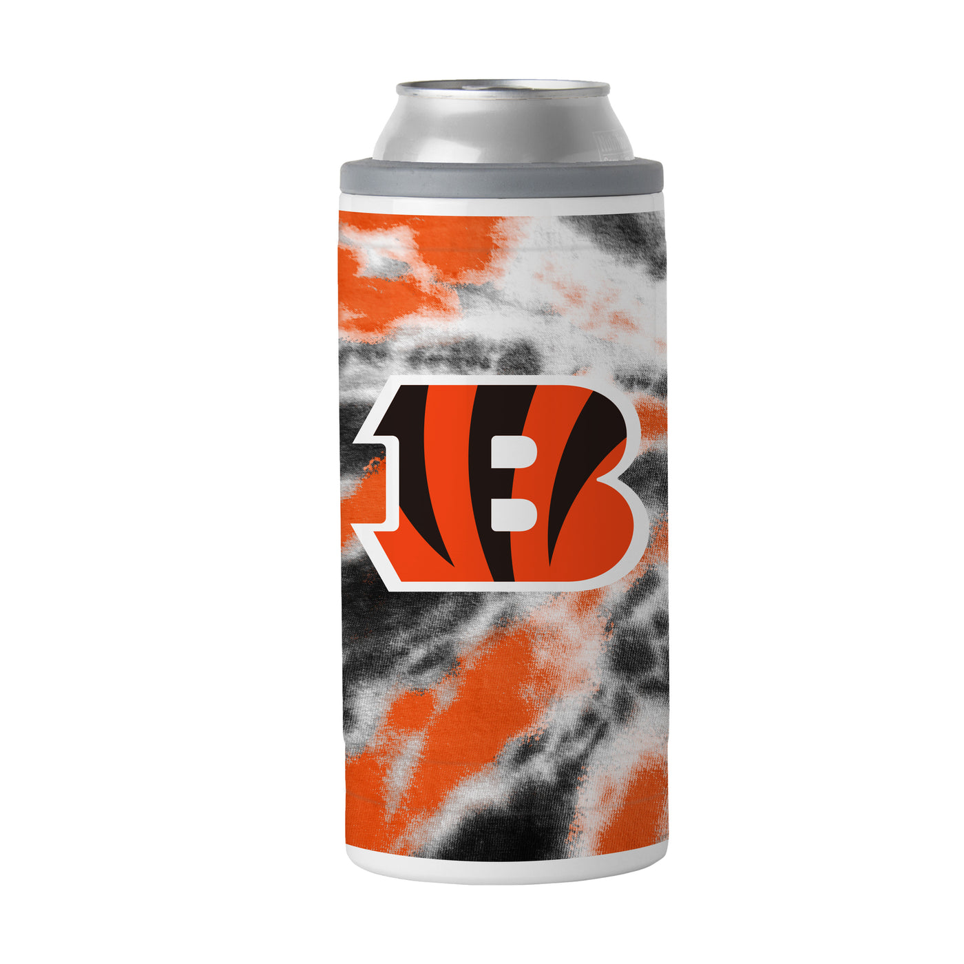 Cincinnati Bengals 12oz Tie Dye Slim Can Coolie