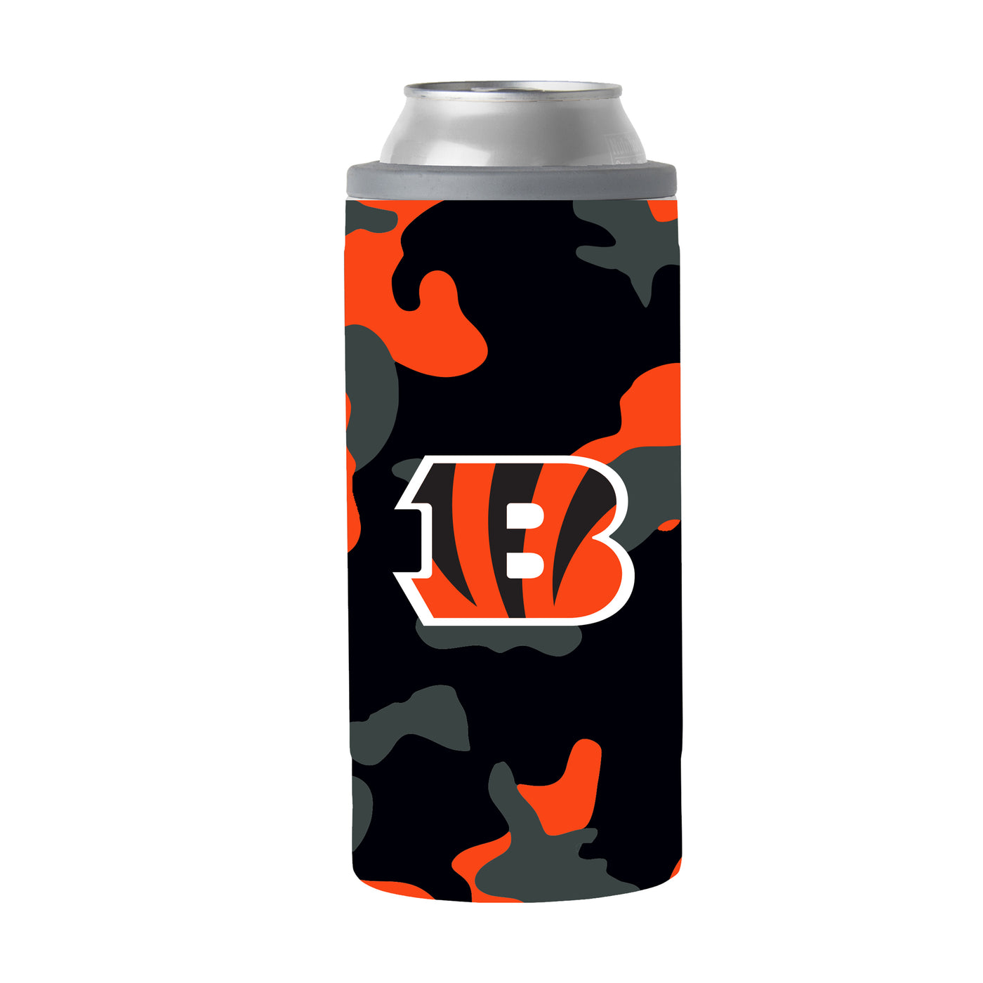 Cincinnati Bengals Camo Swagger 12oz Slim Can Coolie