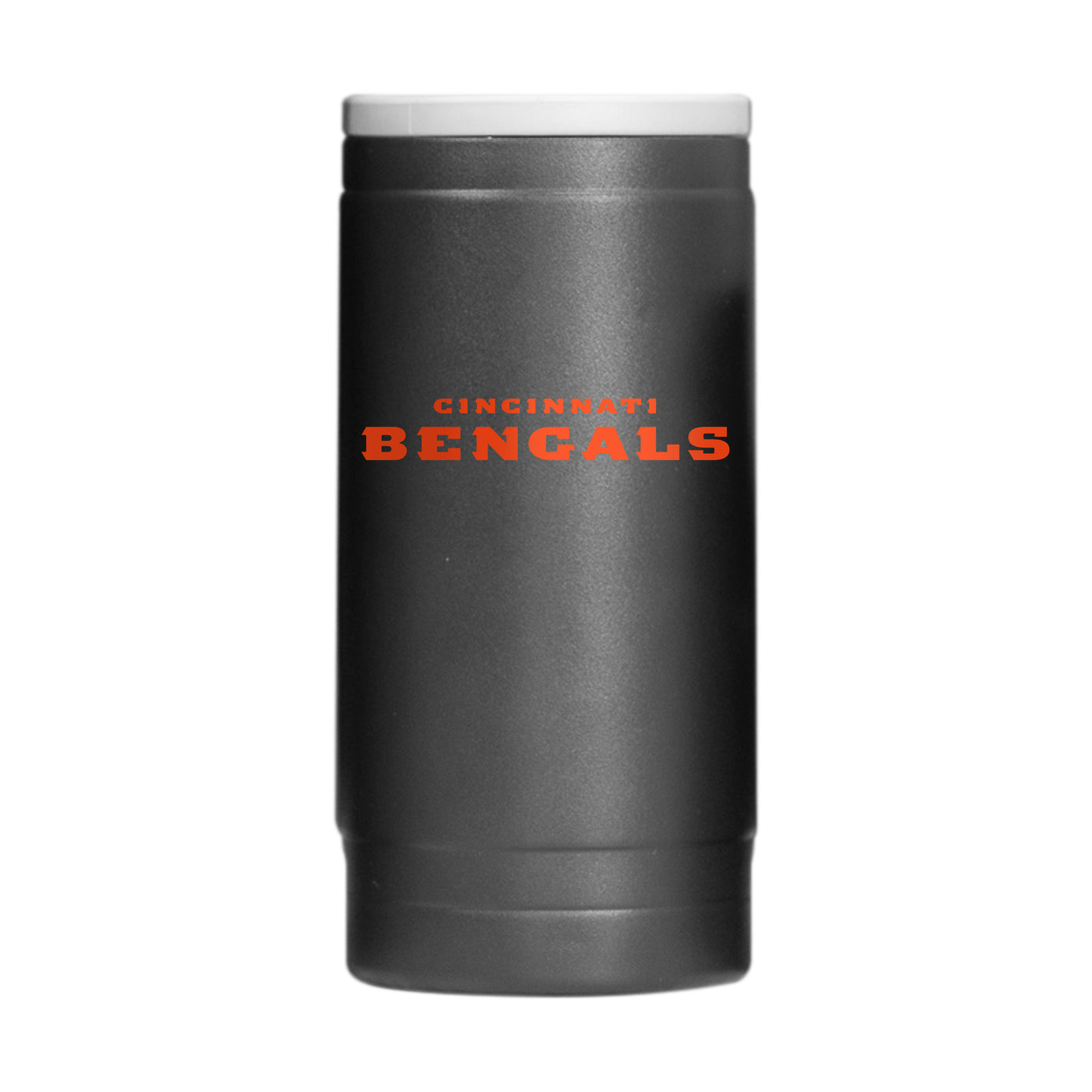 Cincinnati Bengals Flipside Powder Coat Slim Can Coolie