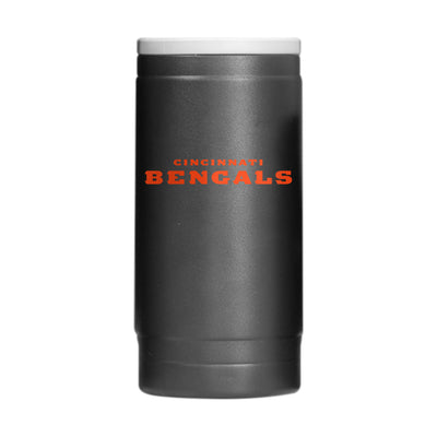 Cincinnati Bengals Flipside Powder Coat Slim Can Coolie