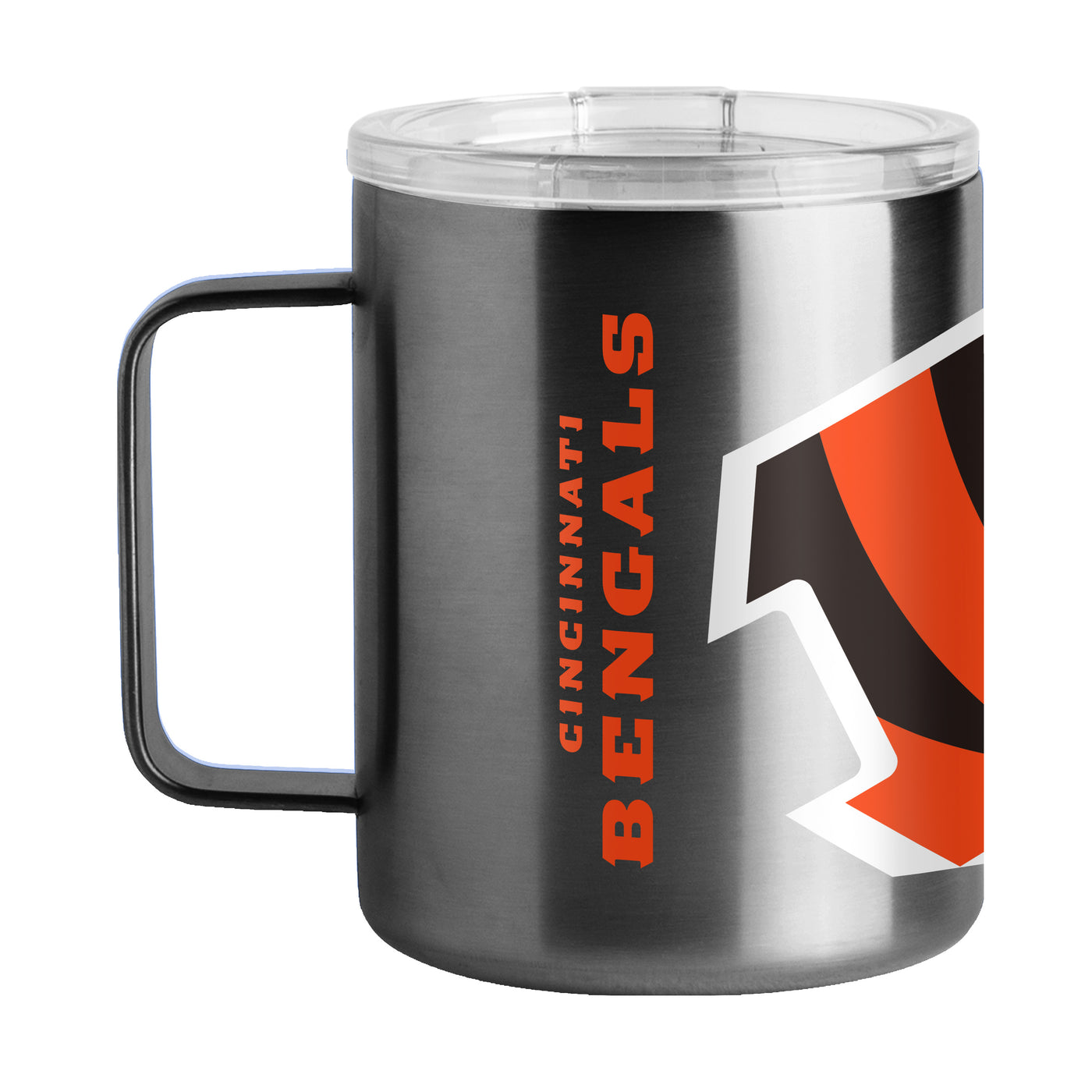 Cincinnati Bengals 15oz Hype Stainless Steel Mug