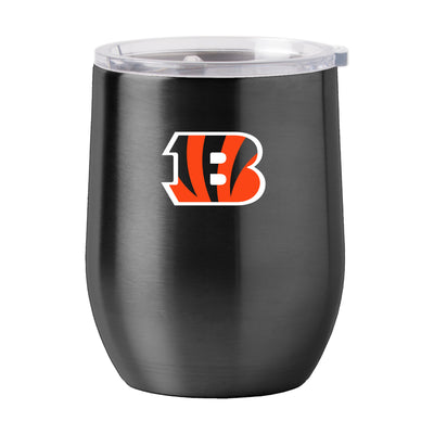 Cincinnati Bengals 16oz Gameday Stainless Curved Beverage - Logo Brands