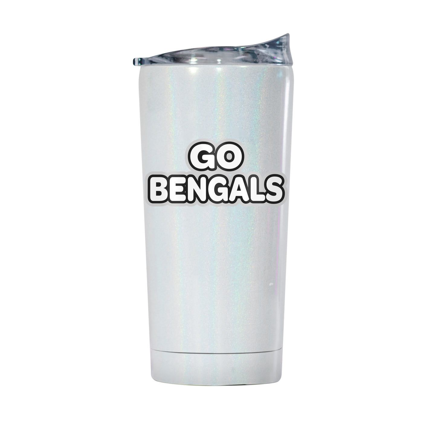 Cincinnati Bengals 20oz Bubble Iridescent Tumbler - Logo Brands