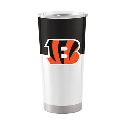 Cincinnati Bengals Colorblock 20oz Stainless Tumbler - Logo Brands