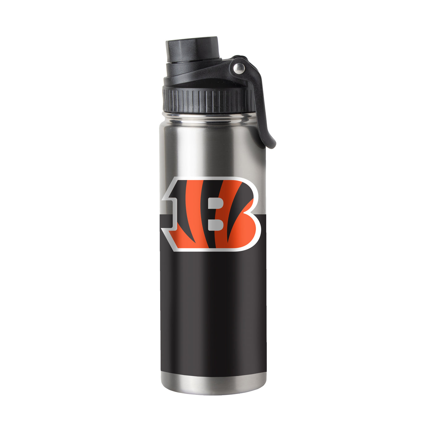 Cincinnati Bengals 21oz Colorblock Twist Top Water Bottle