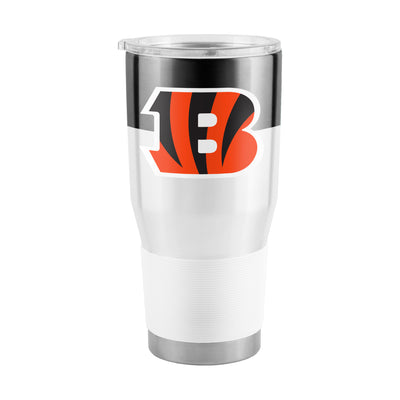 Cincinnati Bengals 30oz Colorblock Stainless Tumbler - Logo Brands
