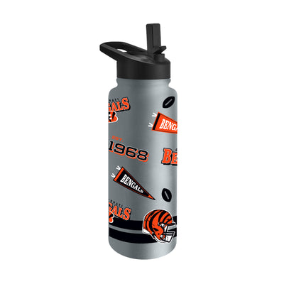 Cincinnati Bengals 34oz TJX Native Quencher Bottle