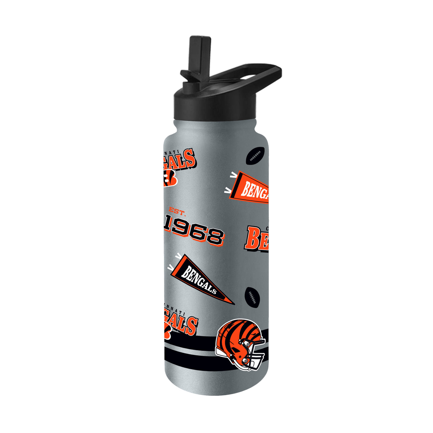 Cincinnati Bengals 34oz TJX Native Quencher Bottle