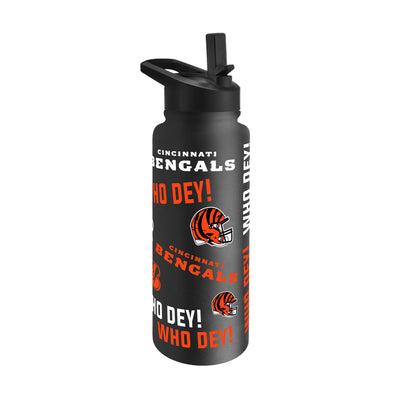 Cincinnati Bengals 34oz Native Quencher Bottle