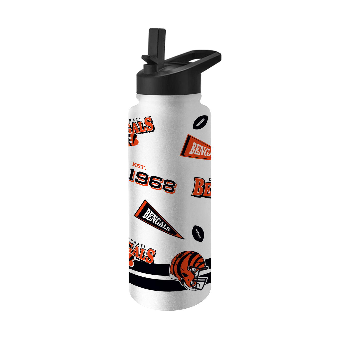 Cincinnati Bengals 34oz TJX Native Quencher Bottle