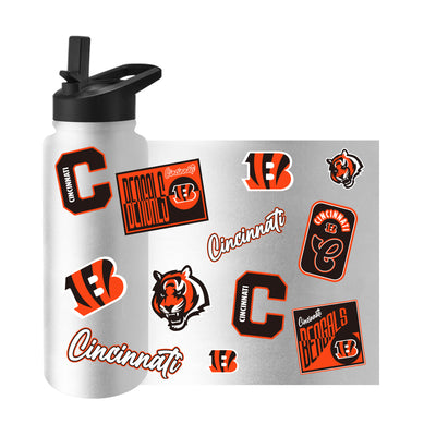Cincinnati Bengals Dreamweave 34oz Quencher Bottle