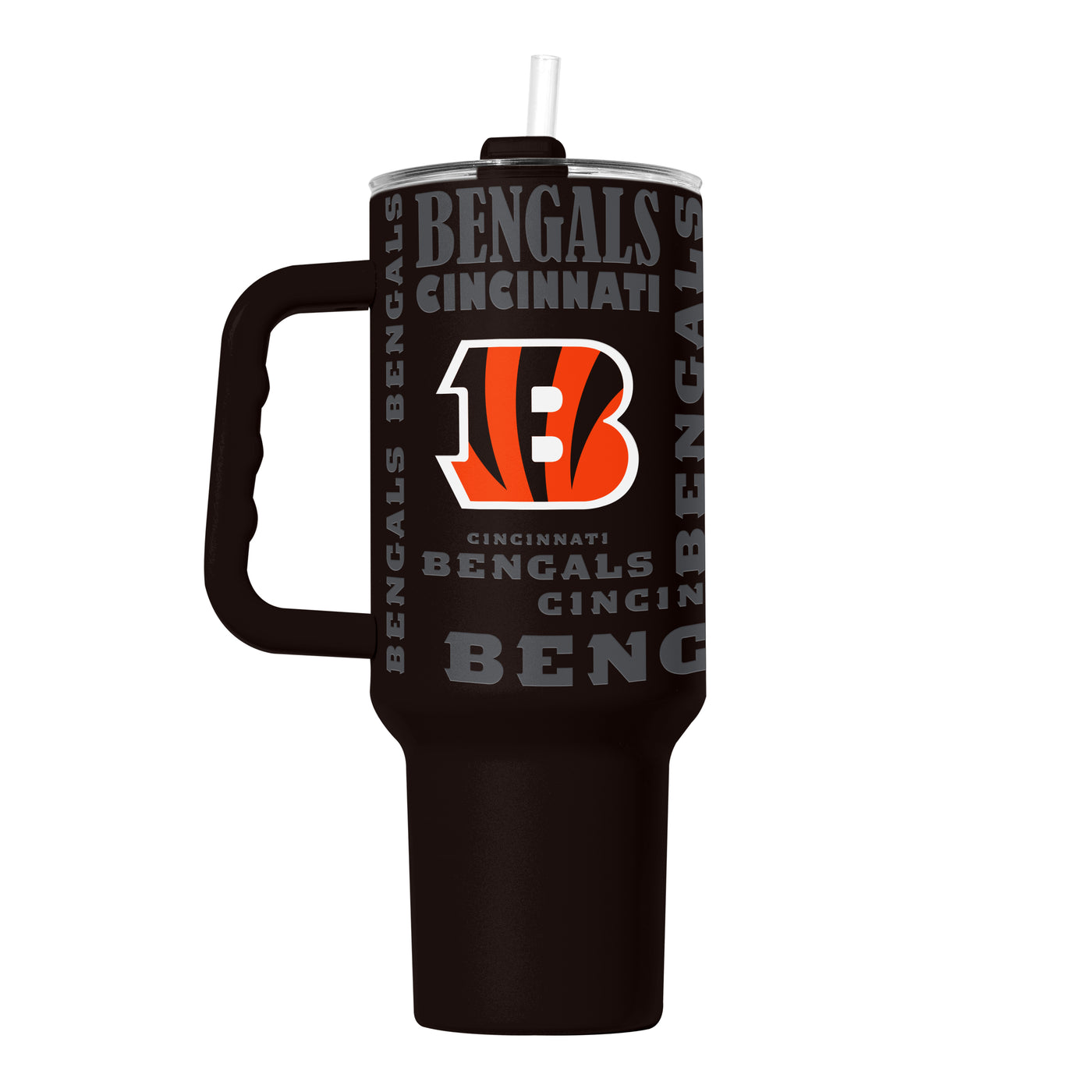 Cincinnati Bengals 40oz Replay Powder Coat Tumbler