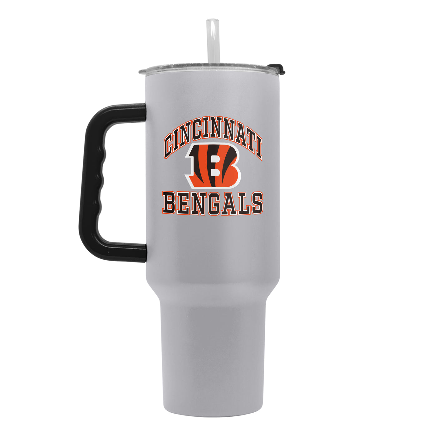 Cincinnati Bengals 40oz Athletic Powder Coat Tumbler - Logo Brands