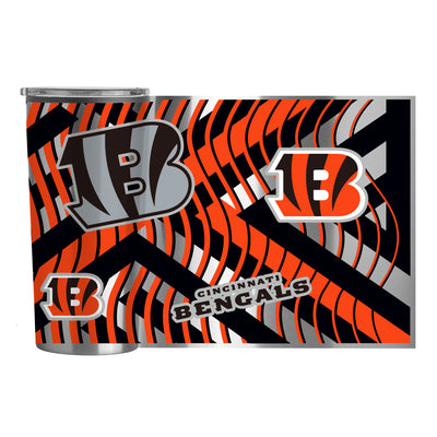 Cincinnati Bengals Flex 20oz Plastic Wall Stainless Tumbler
