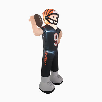 Cincinnati Bengals Joe Burrow 7ft Yard Inflatable - Logo Brands