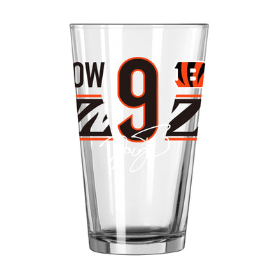 Joe Burrow 16oz Pint Glass