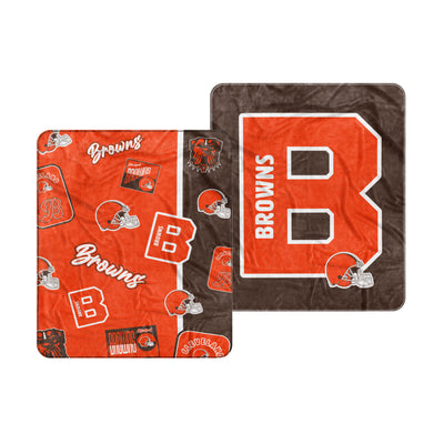 Cleveland Browns Dream Weave Throw 50x60