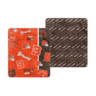 Cleveland Browns Dream Weave Throw 50x60