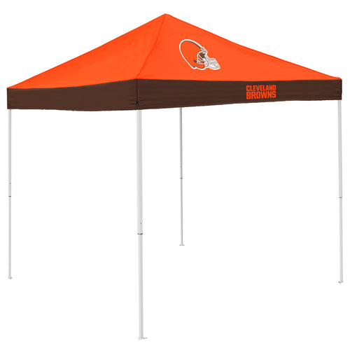 Cleveland Browns Economy Canopy shelter with team logo, durable frame, and fabric cover, ideal for outdoor sports events.