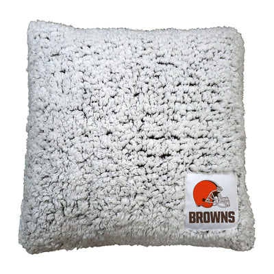Cleveland Browns Frosty Throw Pillow - Logo Brands