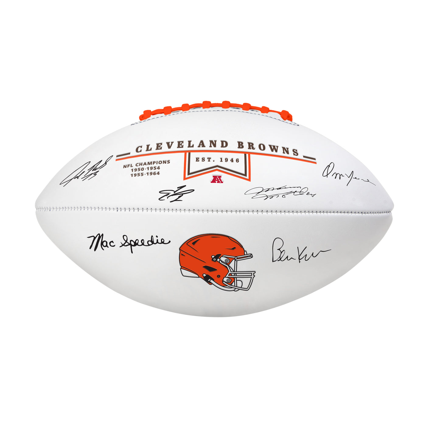 Cleveland Browns Autograph Signature Football