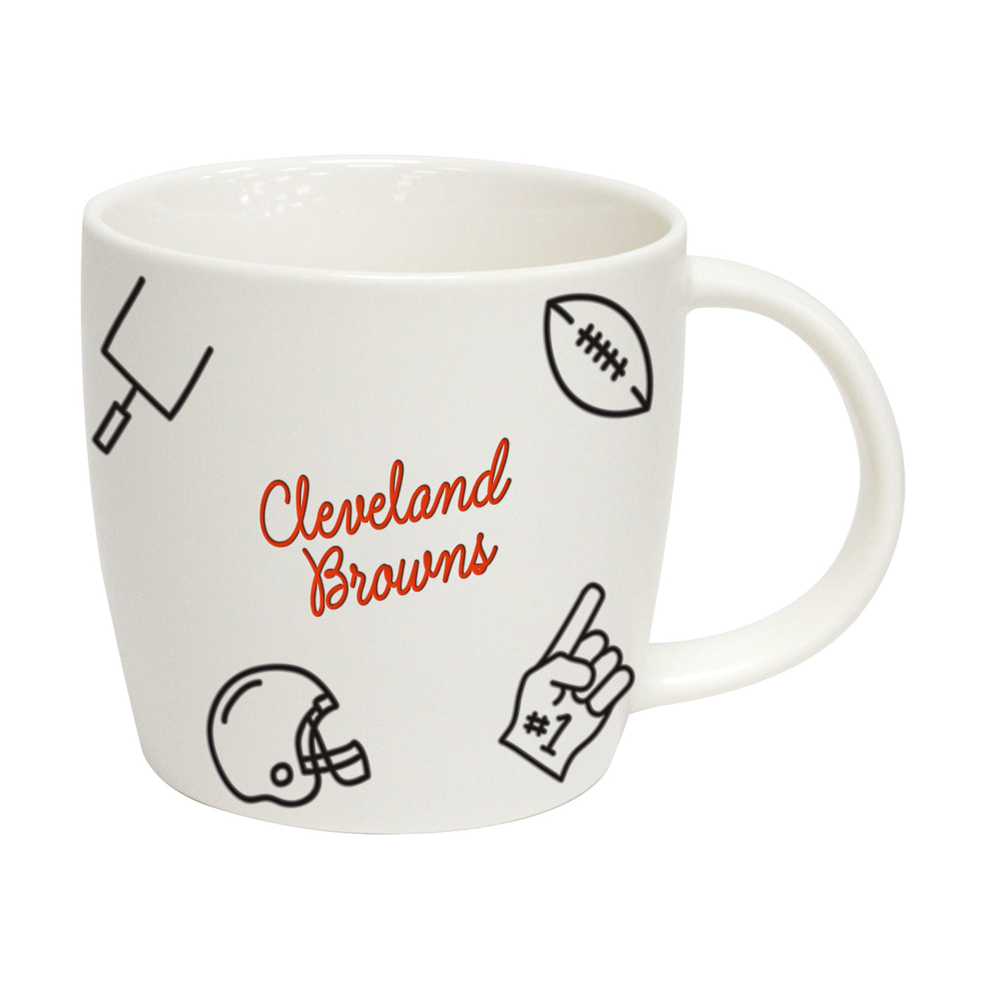 Cleveland Browns 18oz Playmaker Mug