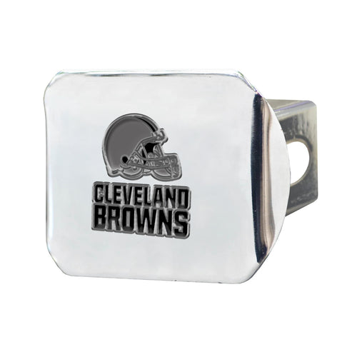 Cleveland Browns Chrome on Chrome Hitch Cover