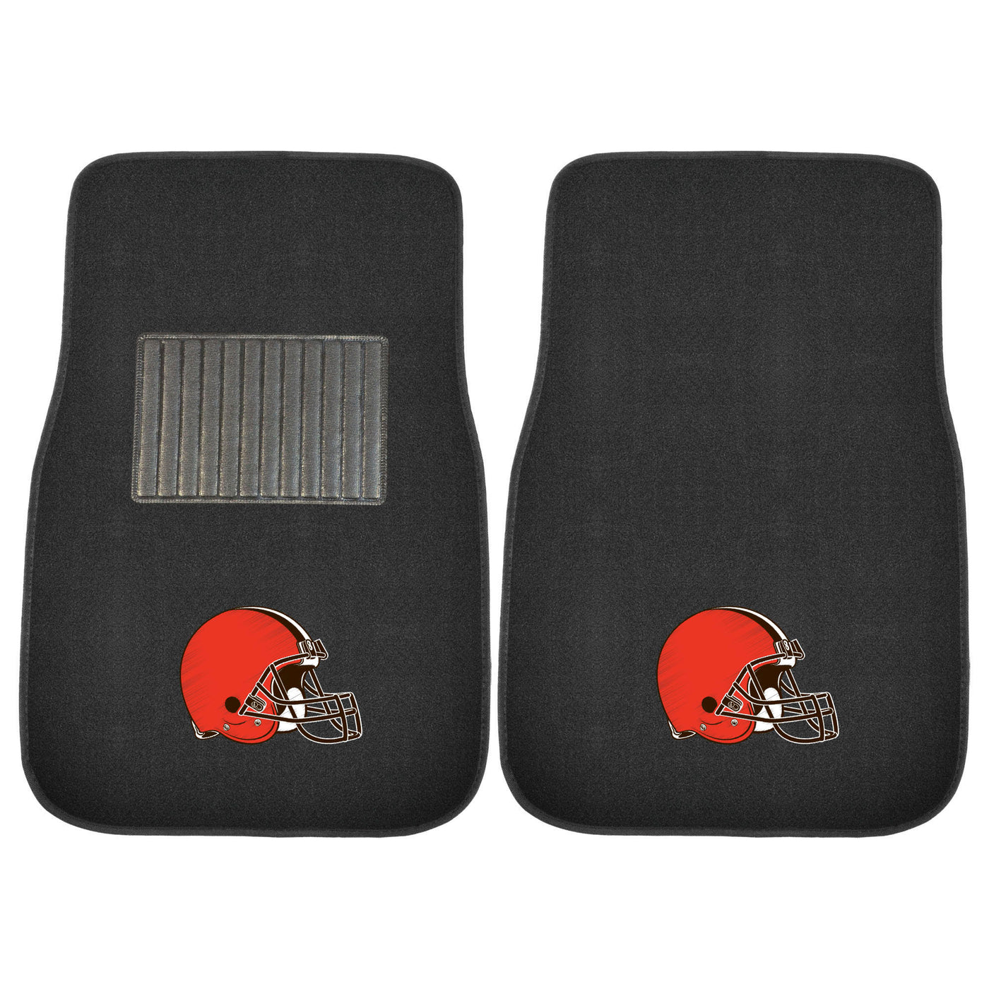 NFL - Cleveland Browns 2-pc Embroidered Car Mat Set